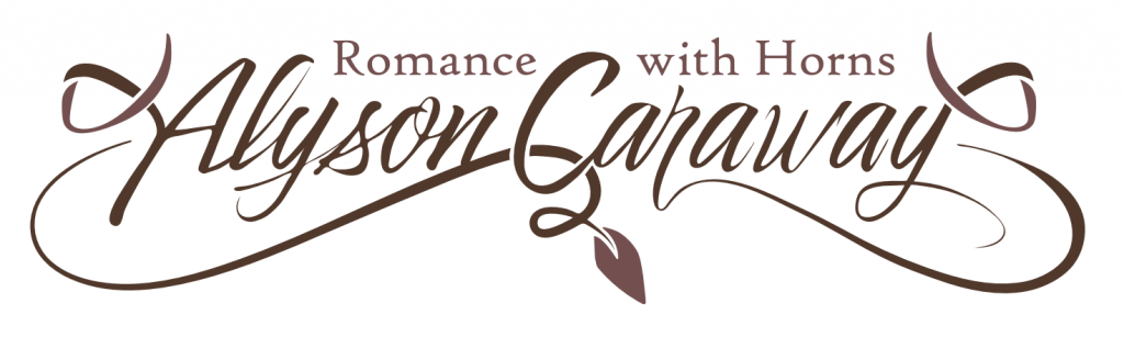 Alyson Caraway logo - Romance with Horns